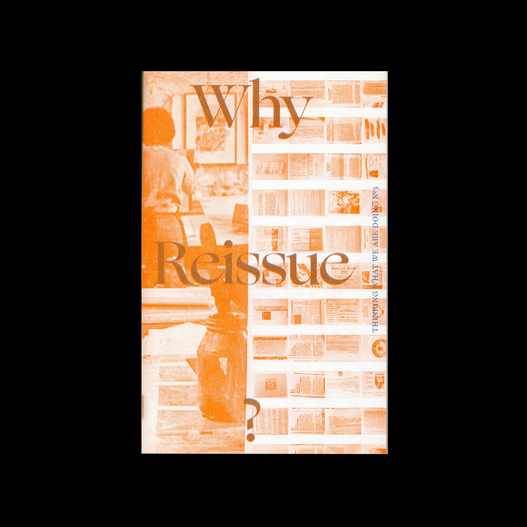 cover of why reissue zine